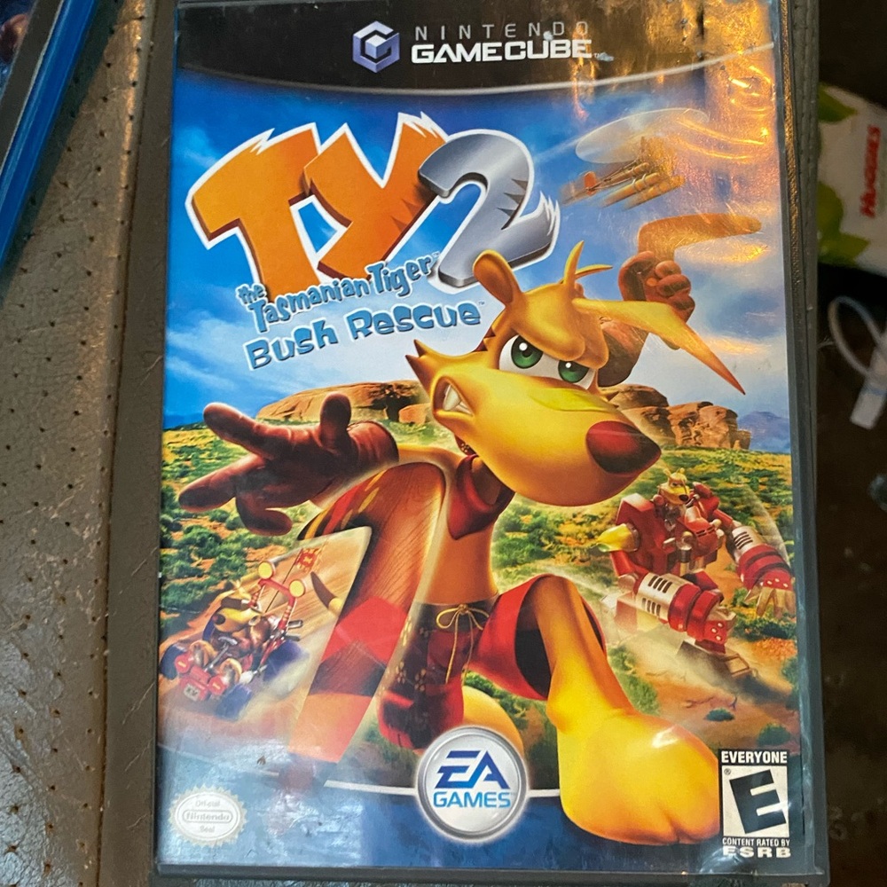 Nintendo Blue and Orange GameCube Adventure